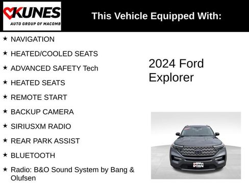 Used 2024 Ford Explorer Limited AWD/4WD image 4
