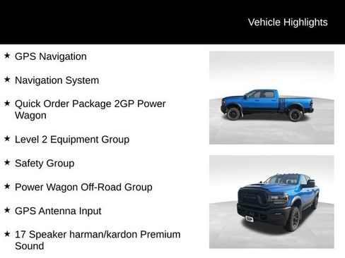 Used 2024 RAM 2500 Power Wagon w/ Level 2 Equipment Group AWD/4WD image 3