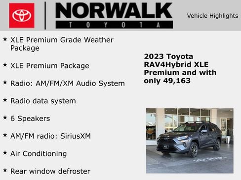 Used 2023 Toyota RAV4 XLE Premium image 10