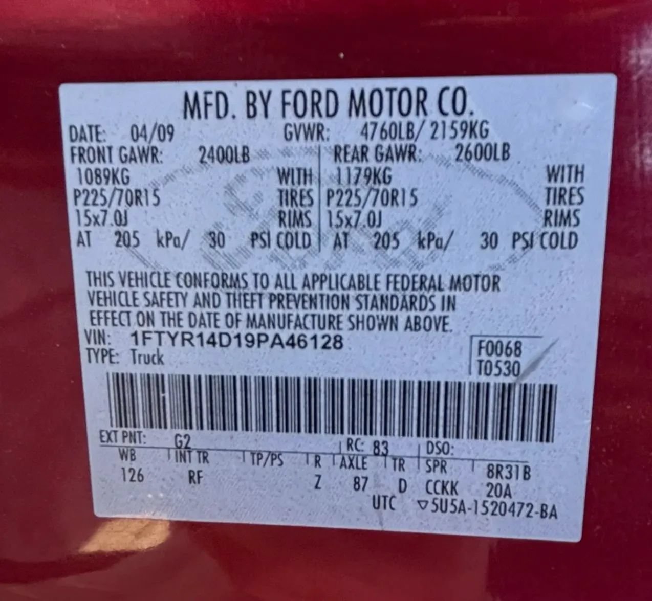 Used 2009 Ford Ranger XL RWD image 26