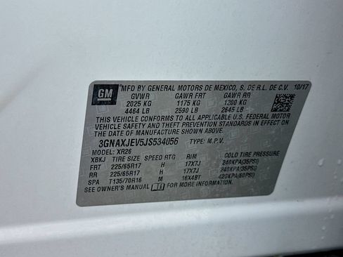 Used 2018 Chevrolet Equinox LT FWD image 19