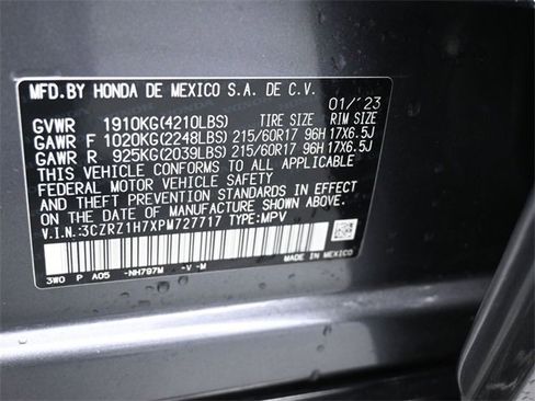 Used 2023 Honda HR-V EX-L image 20