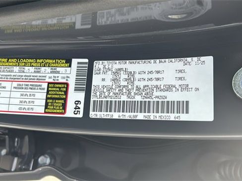 New 2026 Toyota Tacoma SR5 image 30