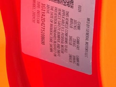 Used 2026 Chevrolet Corvette Stingray Coupe w/ Battery Protection Package RWD image 30
