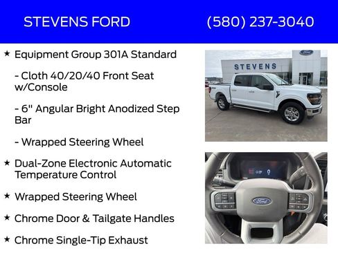 Used 2025 Ford F150 XLT w/ Equipment Group 301A Standard image 12