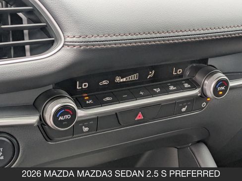 New 2026 MAZDA MAZDA3 2.5 S Sedan w/ Preferred Pkg FWD image 25