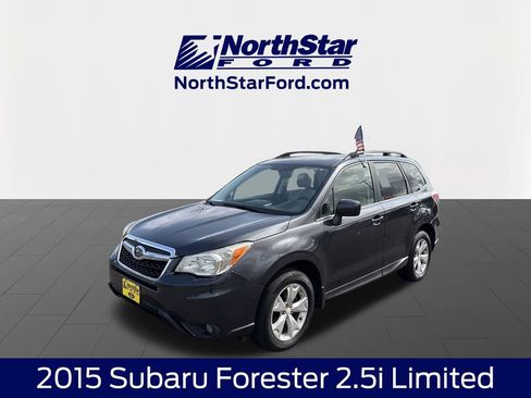 Used 2015 Subaru Forester 2.5i Limited w/ Popular Package #1 AWD/4WD image 1