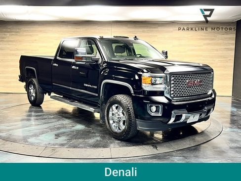 Used 2015 GMC Sierra 3500 Denali w/ Duramax Plus Package AWD/4WD image 1