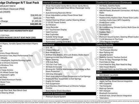 Used 2018 Dodge Challenger R/T Scat Pack image 24