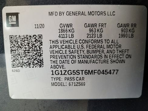 Used 2021 Chevrolet Malibu RS image 33