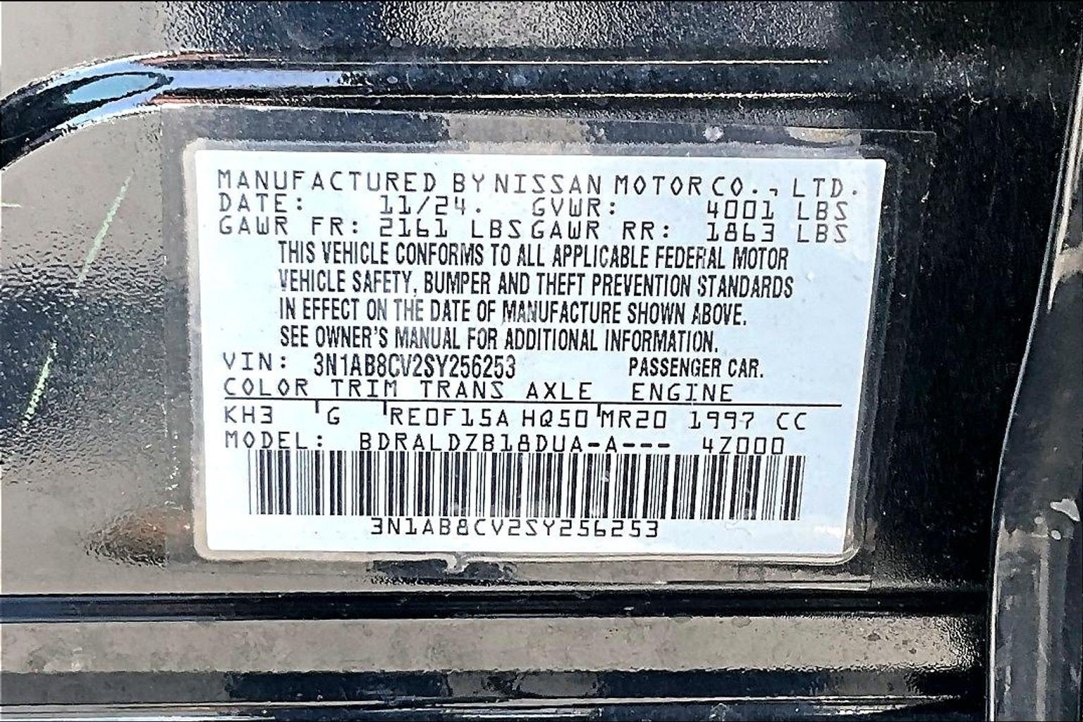 Used 2025 Nissan Sentra SV FWD image 20