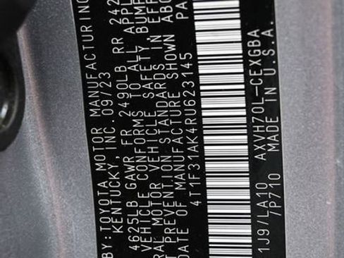 Used 2024 Toyota Camry XLE FWD image 45