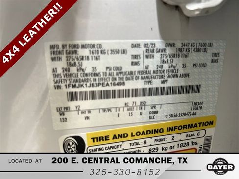 Certified 2023 Ford Expedition Max XLT image 31