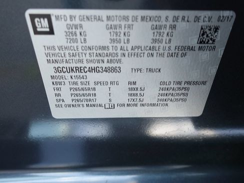 Used 2017 Chevrolet Silverado 1500 LT w/ All Star Edition AWD/4WD image 17