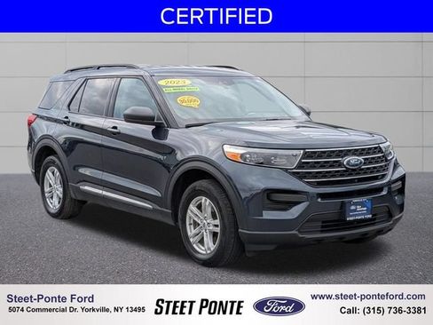 Certified 2023 Ford Explorer XLT w/ Class IV Trailer Tow Package AWD/4WD image 1