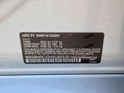 Used 2017 BMW M3 Sedan image 39