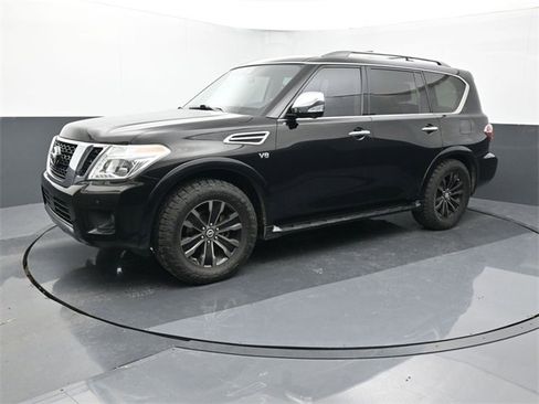 Used 2020 Nissan Armada Platinum w/ Captain's Chairs Package image 2