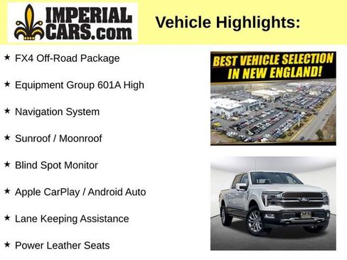 Certified 2024 Ford F150 King Ranch w/ FX4 Off-Road Package image 7