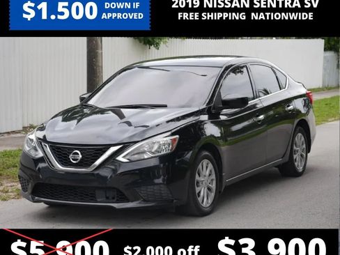 Used 2019 Nissan Sentra SV FWD image 1