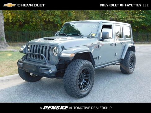 Used 2021 Jeep Wrangler Unlimited Rubicon w/ Trailer Tow Package AWD/4WD image 1