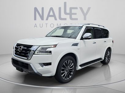 Used 2021 Nissan Armada Platinum w/ Captain's Chairs Package