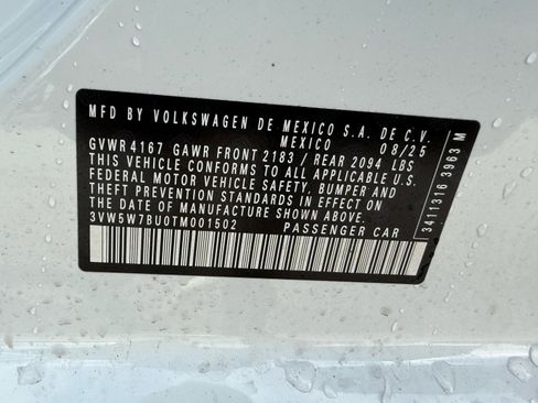 New 2026 Volkswagen Jetta S image 25