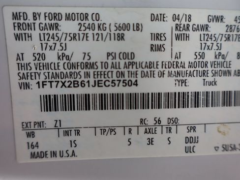 Used 2018 Ford F250 XL w/ Power Equipment Group AWD/4WD image 44