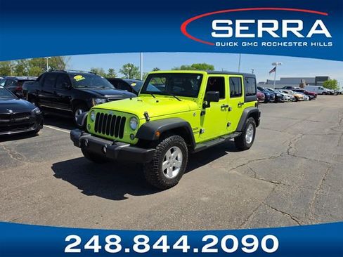 Used 2016 Jeep Wrangler Unlimited Sport w/ Quick Order Package 23S AWD/4WD image 1