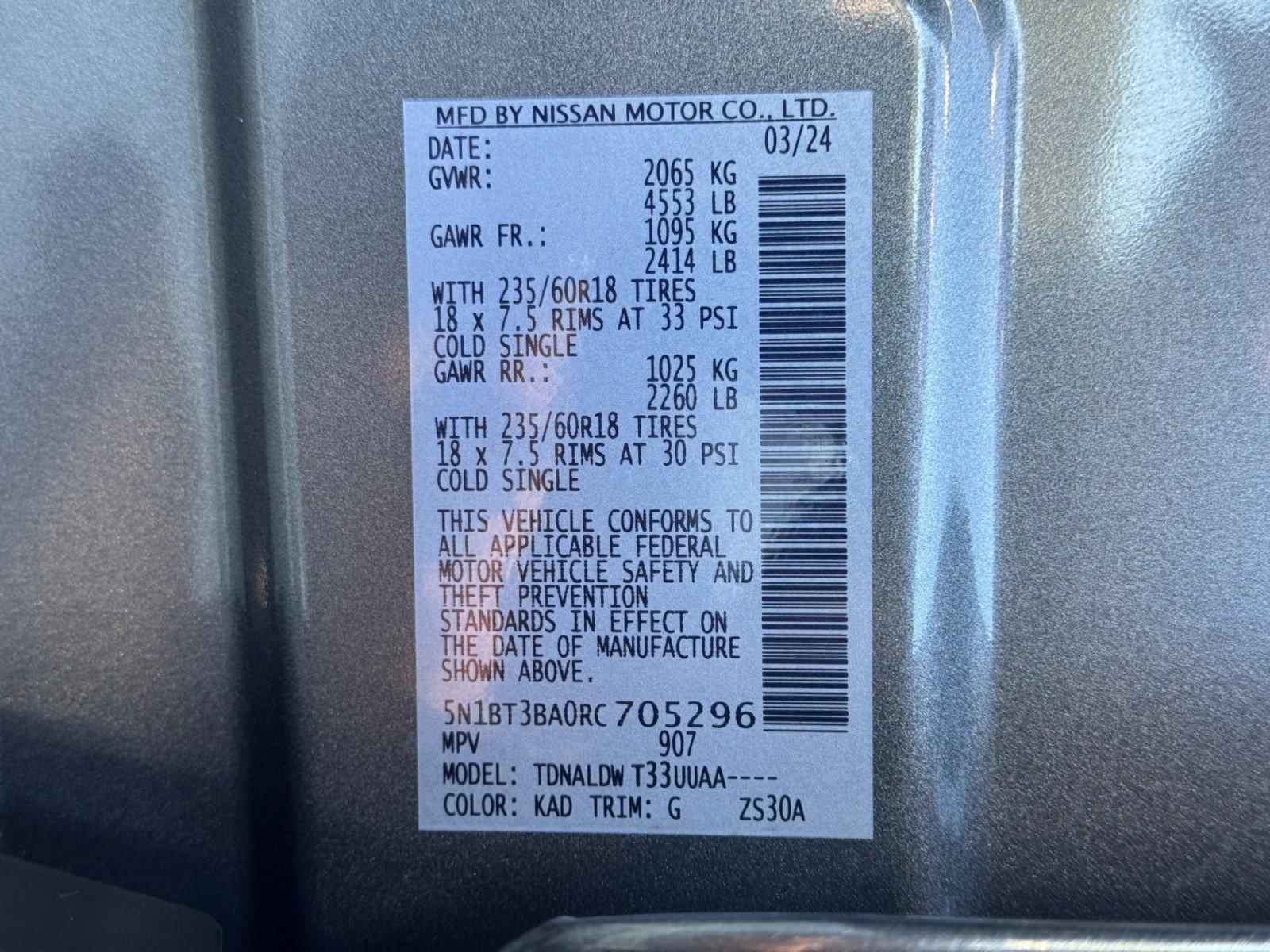 Used 2024 Nissan Rogue SV w/ SV Premium Package FWD image 41