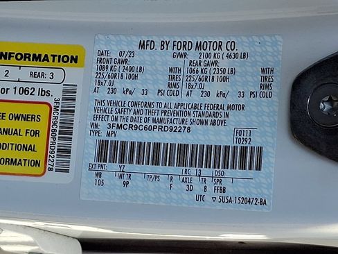 Certified 2023 Ford Bronco Sport Outer Banks w/ Tech Package AWD/4WD image 28