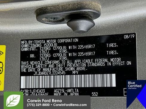 Used 2020 Lexus NX 300 AWD w/ Comfort Package image 34