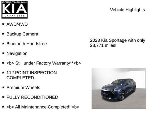 Used 2023 Kia Sportage EX image 7