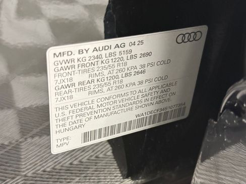 Certified 2025 Audi Q3 2.0T Premium w/ Convenience Package image 22