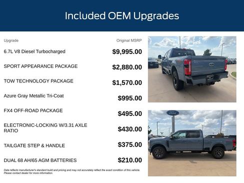Used 2023 Ford F250 Lariat w/ Sport Appearance Package AWD/4WD image 11