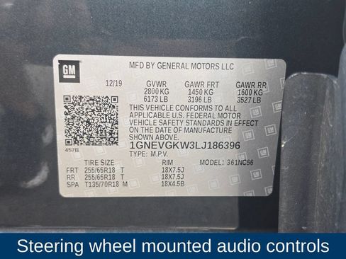 Used 2020 Chevrolet Traverse LT AWD/4WD image 10