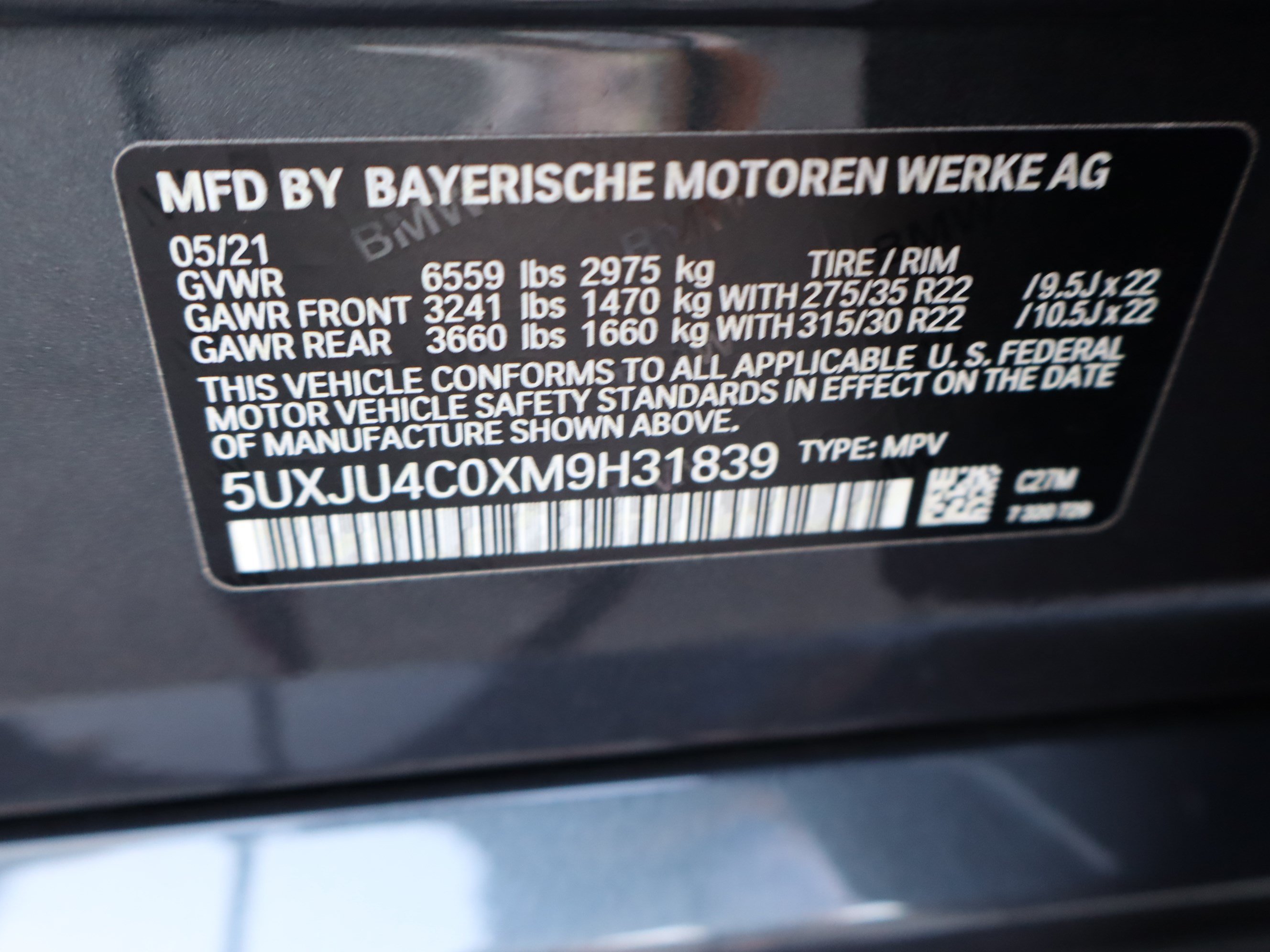 Used 2021 BMW X5 M50i AWD/4WD image 43