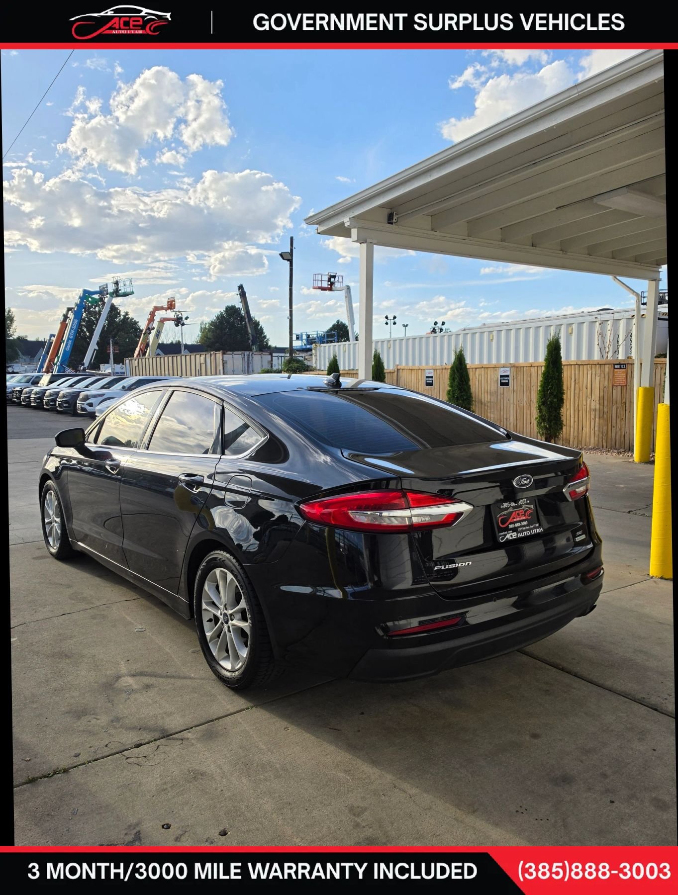 Used 2019 Ford Fusion SE FWD image 8