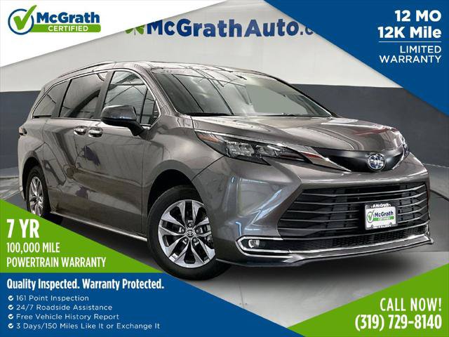 Certified 2024 Toyota Sienna XLE FWD image 1