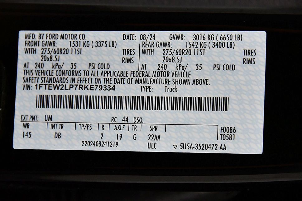 Used 2024 Ford F150 STX AWD/4WD image 17