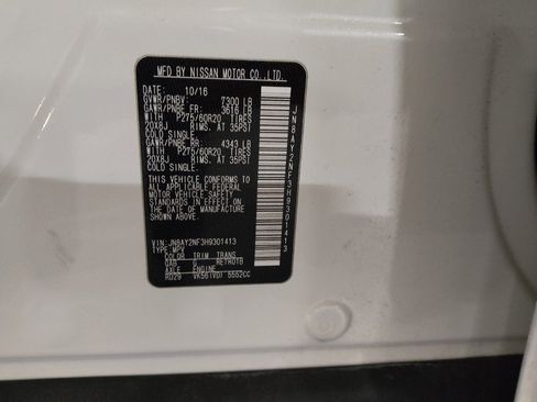 Used 2017 Nissan Armada Platinum w/ Captain Seat Package image 33