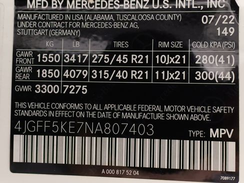 Used 2022 Mercedes-Benz GLS 450 4MATIC image 70