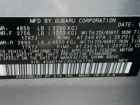 Used 2025 Subaru Outback Premium image 28