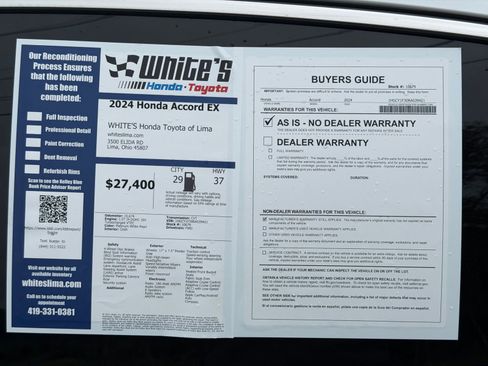 Used 2024 Honda Accord EX image 30