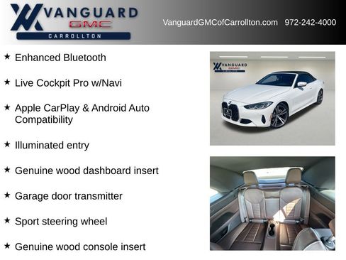 Used 2022 BMW 430i Convertible w/ Premium Package image 24