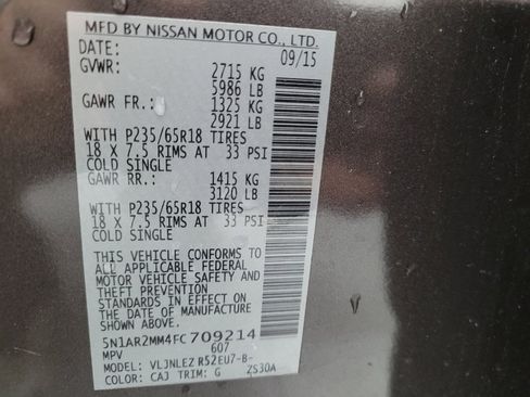 Used 2015 Nissan Pathfinder SV image 33