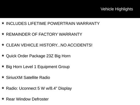 Used 2023 RAM 1500 Big Horn AWD/4WD image 1