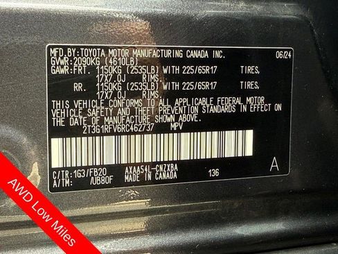 Used 2024 Toyota RAV4 LE AWD/4WD image 27