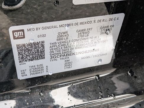 Used 2022 Chevrolet Silverado 1500 Custom RWD image 25