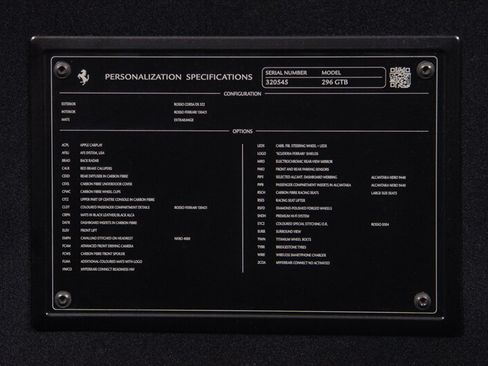 Used 2025 Ferrari 296 GTB RWD image 50