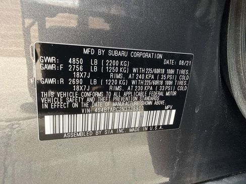 Used 2022 Subaru Outback Touring AWD/4WD image 20